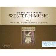 Oxford History of Western Music and Oxford Anthology Volume 1