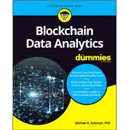 Blockchain Data Analytics for Dummies,9781119651772