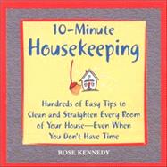 10-minute Housekeeping