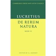 Lucretius: De Rerum Natura Book 3