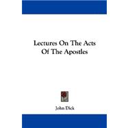 Lectures On The Acts Of The Apostles