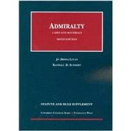Cases and Materials on Admiralty, Statutory