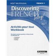 Discovering French Today: Activites pour tous Level 1