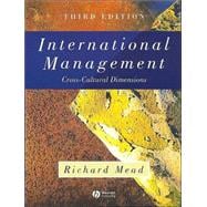 International Management: Cross-Cultural Dimensions, 3rd Edition