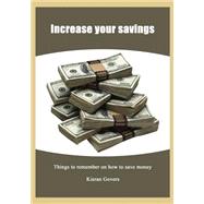 Increase Your Savings