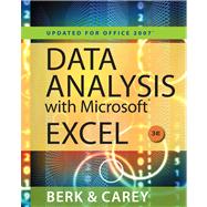 Data Analysis with Microsoft Excel™ Updated for Office 2007 (Book Only)
