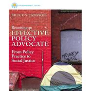 Brooks/Cole Empowerment Series: Becoming an Effective Policy Advocate