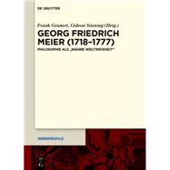 Georg Friedrich Meier 1718-1777