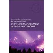 Strategic Management in the Public Sector