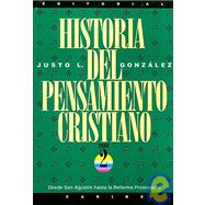 Historia Del Pensamiento Cristiano/a History of Christian Thought