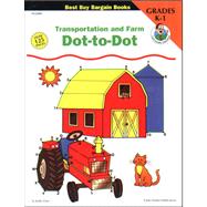 Word Searches, Puzzles, and Dot-to-Dots : Transportation and Farm Dot-to-Dot