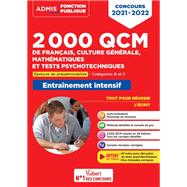 2000 QCM de Français, Culture générale, Mathématiques et Tests psychotechniques