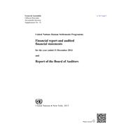 Financial Report and Audited Financial Statements for the Biennium Ended 31 December 2014 and Report of the Board of Auditors United Nations Human Settlements Programme