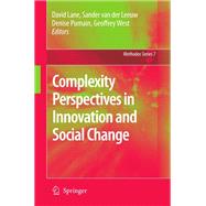 Complexity Perspectives in Innovation and Social Change,9789048181797