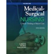 Medical-Surgical Nursing Critical Thinking in Patient Care, Volume 1
