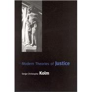 Modern Theories of Justice