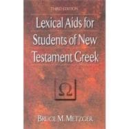 Lexical Aids for Students of New Testament Greek, 3rd ed.