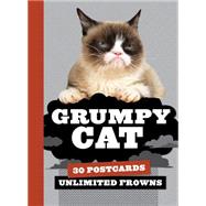 Grumpy Cat Postcard Book 30 Postcards, Unlimited Frowns