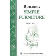 Building Simple Furniture Storey Country Wisdom Bulletin A-06