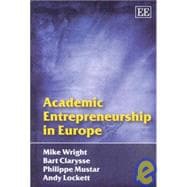 Academic Entrepreneurship in Europe