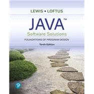 Revel + Print Combo Access Code for Java Software Solutions, Foundations of Program Design