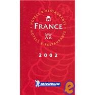 Michelin Red Guide 2002 France