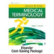 Quick & Easy Medical Terminology - Text and Elsevier Adaptive Learning Package