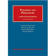 Cases and Materials on Pleading and Procedure, 11th