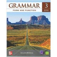 Grammar Form and Function 3 Student Book with e-Workbook