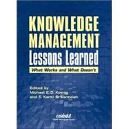 Knowledge Management Lessons Learned