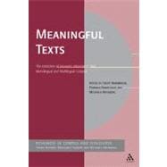 Meaningful Texts The Extraction of Semantic Information from Monolingual and Multilingual Corpora