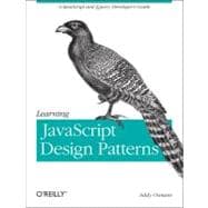 Learning Javascript Design Patterns