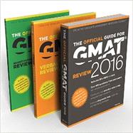 The Official Guide for GMAT 2016 / The Official Guide for GMAT Verbal Review 2016 /  Official Guide for GMAT Quantitative Review 2016