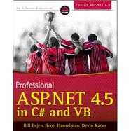 Professional ASP.NET 4.5 in C# and VB