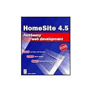 Homesite 4.5: Fast and Easy Web Development