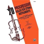 20 Progressive Solos for String Instruments Violin