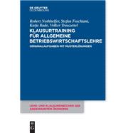 Klausurtraining für allgemeine Betriebswirtschaftslehre