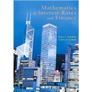 Mathematics of Interest Rates and Finance