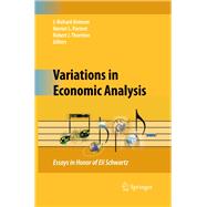 Variations in Economic Analysis
