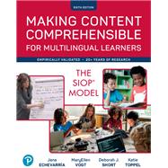 Pearson eText Access Code for Making Content Comprehensible for Multilingual Learners