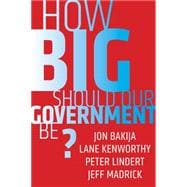 How Big Should Our Government Be?