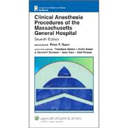 Clinical Anesthesia Procedures of the Massachusetts General Hospital Department of Anesthesia and Critical Care, Massachusetts General Hospital, Harvard Medical School