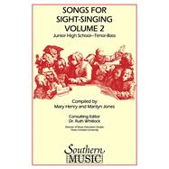Songs for Sight Singing - Volume 2 Junior High School Edition TB Book