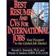 Best Resumes And CVs For International Jobs Your Passport to the Global Job Market
