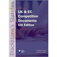 Blackstone's UK and EC Competition Documents