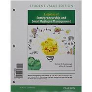 Essentials of Entrepreneurship and Small Business Management, Student Value Edition Plus MyLab Entrepreneurship with Pearson eText -- Access Card Package