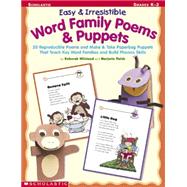 Easy & Irresistible Word Family Poems & Puppets