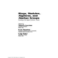 Rings, Modules, Algebras, and Abelian Groups