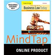 MindTap Business Law for Cengage Advantage Books: Business Law Today, The Essentials: Text and Summarized Cases 11th Edition