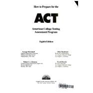 How to Prepare for the Act: American College Testing Assessment Program